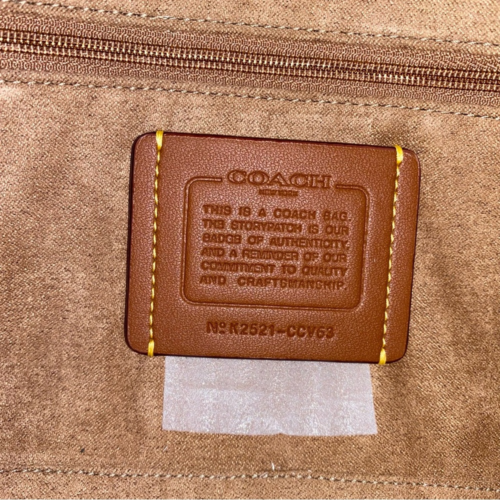 Coach leather purse shoulder crossbody bag New - Picture 9 of 13